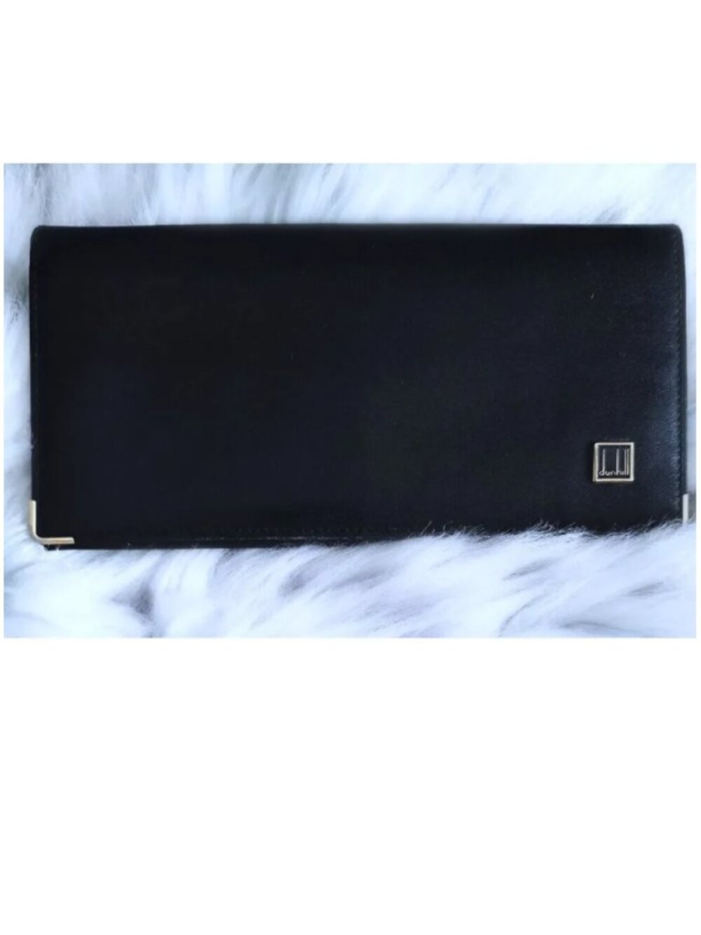 Dunhill calfskin bifold wallet EUC